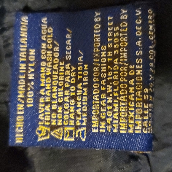 Corona Extra Navy Blue 1/4 Zip Pullover Hoodie Windbreaker Jacket L/XL - Picture 3 of 3